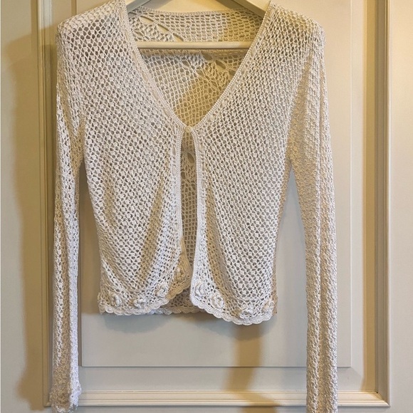 Sweaters - Hand made customized Elegant White Knit Sweater